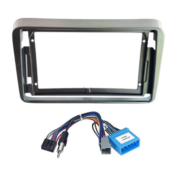 9 inch Car Android Frame Compatible with Mahindra Bolero Pickup | Includes Plug & Play Wiring Harness | Premium ABS Material | Scratch & Heat Resistant Design