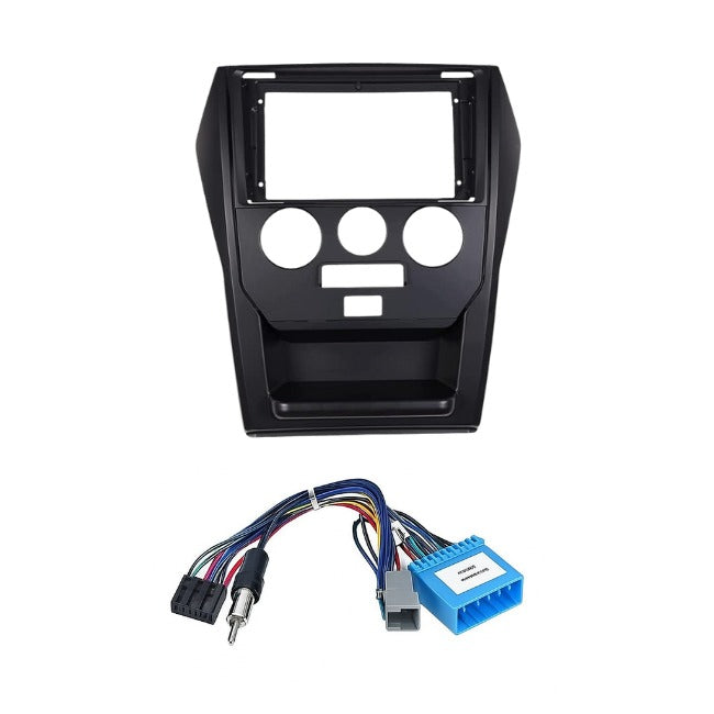 9 inch Car Android Frame Compatible with Tata Harrier New | Includes Plug & Play Wiring Harness | Premium ABS Material | Scratch & Heat Resistant Design