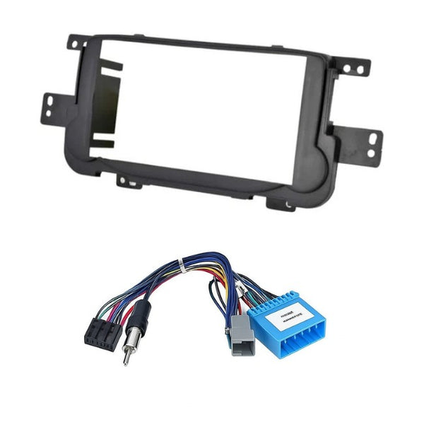 9 inch Car Android Frame Compatible with Tata Zest | Includes Plug & Play Wiring Harness | Premium ABS Material | Scratch & Heat Resistant Design