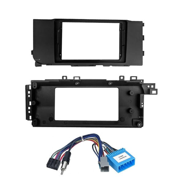 Modorwy 9" Car Android Frame Compatible with Hyundai i10 2008-2017 | Includes Wiring Harness Dashboard Panel | Durable & Scratch-Resistant | Easy Plug & Play Installation