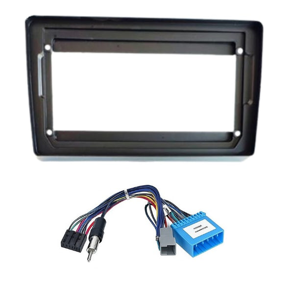 9 inch Car Android Frame Compatible with Mahindra Xylo | Includes Plug & Play Wiring Harness | Premium ABS Material | Scratch & Heat Resistant Design