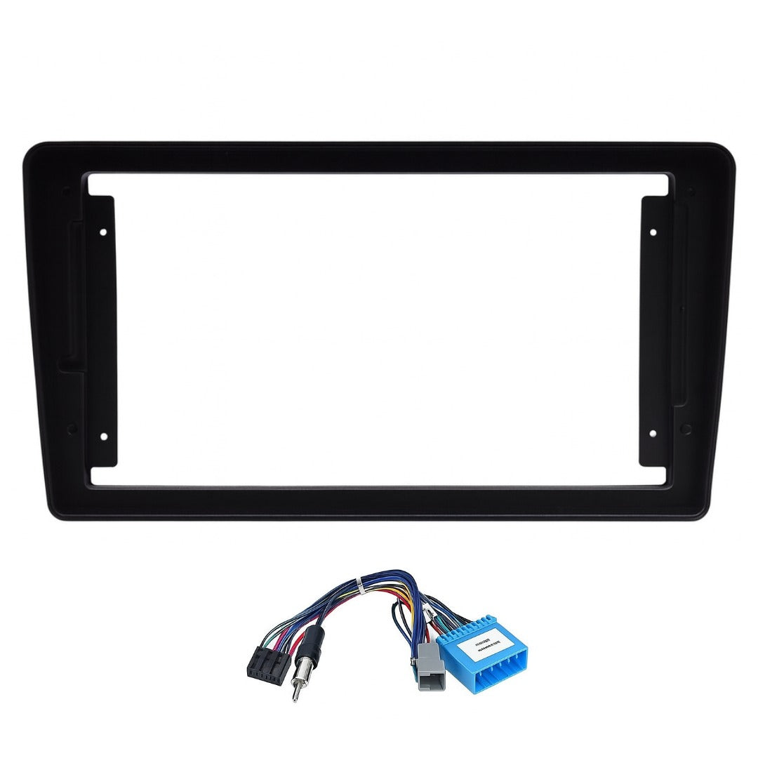 Modorwy 9" Car Android Frame Compatible with Maruti Eeco | Includes Wiring Harness Dashboard Panel | Durable & Scratch-Resistant | Easy Plug & Play Installation