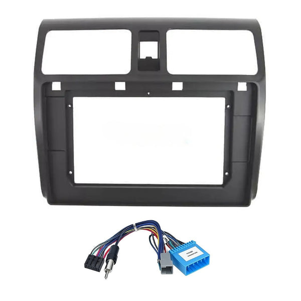 Modorwy 9" Car Android Frame Compatible with Maruti Swift Dzire 2005-10 | Includes Wiring Harness Dashboard Panel | Durable & Scratch-Resistant | Easy Plug & Play Installation